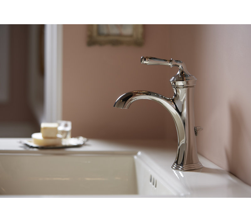 K1934CP,PB,BN Kohler Devonshire Single Hole Bathroom Faucet with